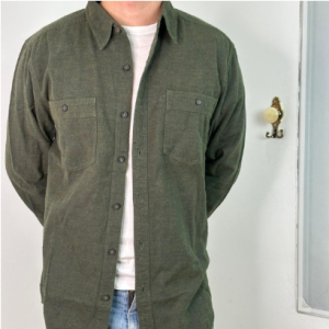 royalr kemeja lengan panjang cotton twill