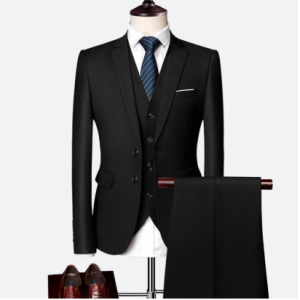 premium black men's business workwear
