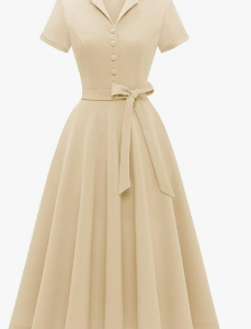 wedtrend women's vintage tea dress